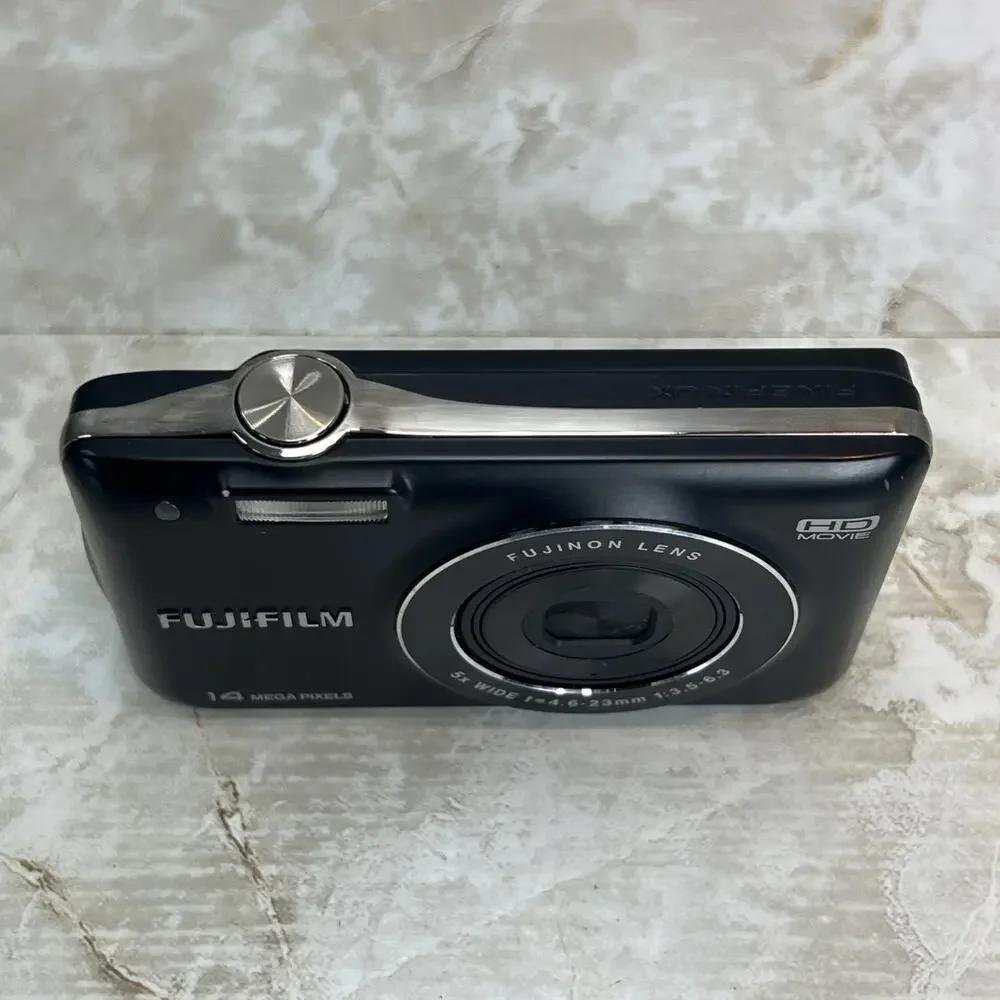 Fujifilm FinePix JX520 14MP Digital Camera Black FOR PARTS or REPAIR - UNTESTED